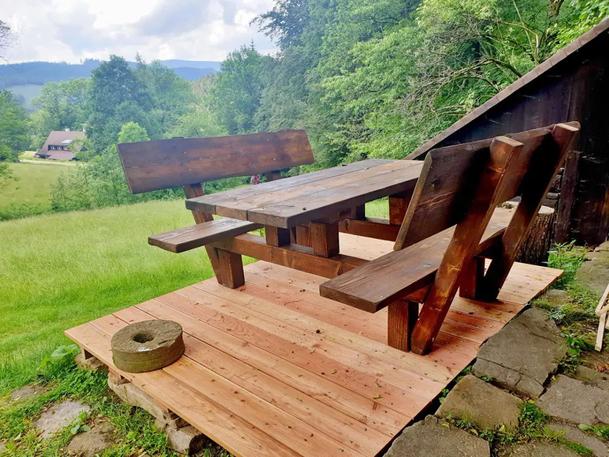 Rustikální srubový nábytek-61