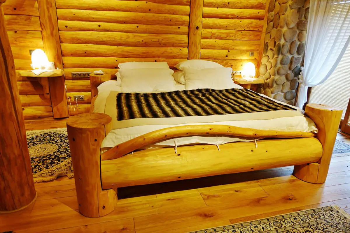 Rustikální srubový nábytek-51