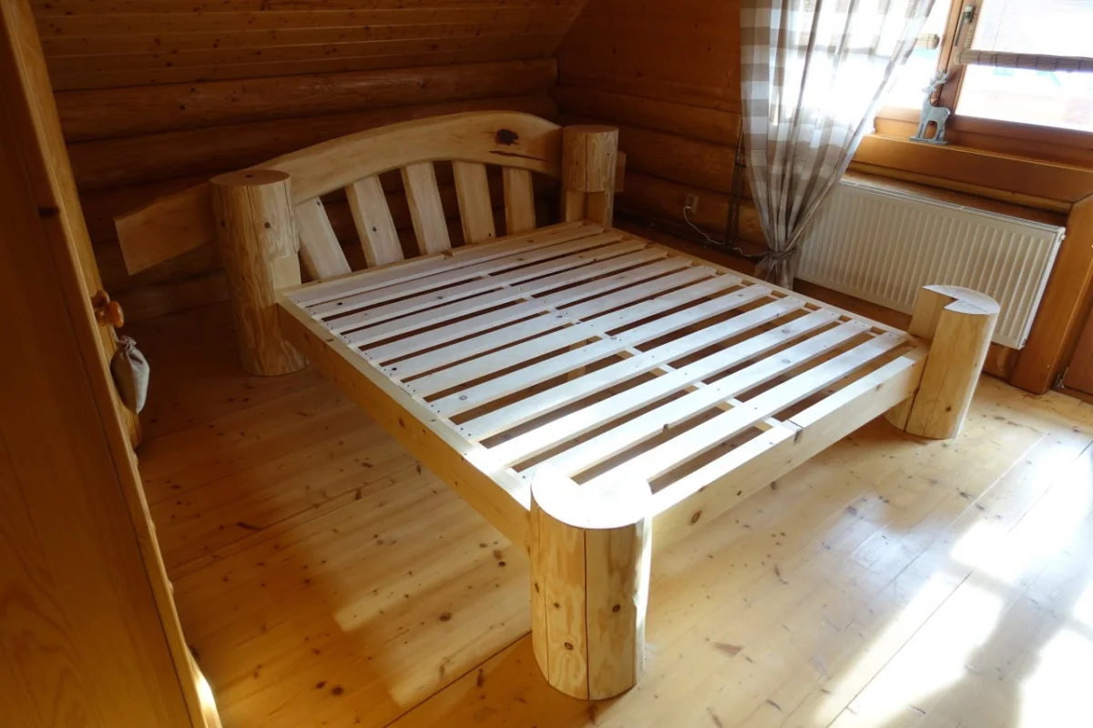 Rustikální srubový nábytek-47