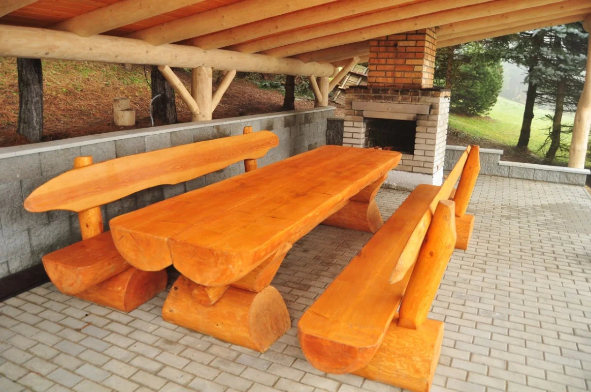 Rustikální srubový nábytek-41