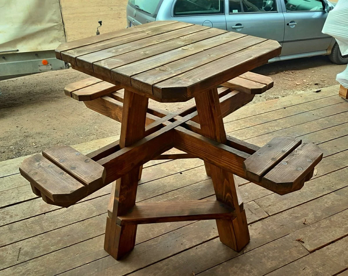 Rustikální srubový nábytek-38