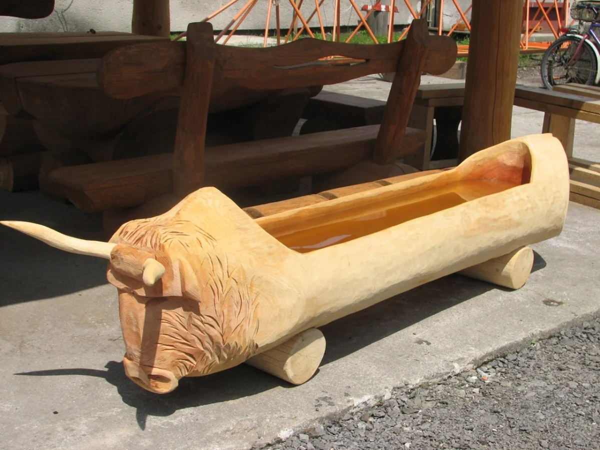 Rustikální srubový nábytek-35