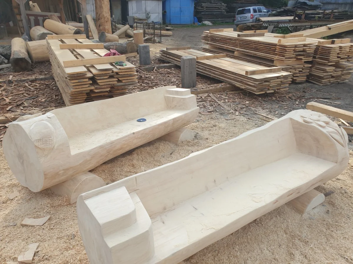 Rustikální srubový nábytek-21