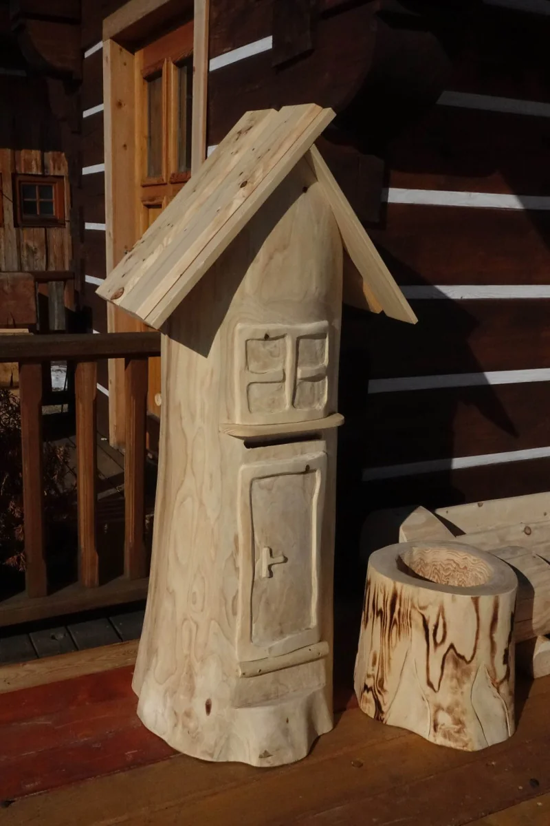 Rustikální srubový nábytek-16