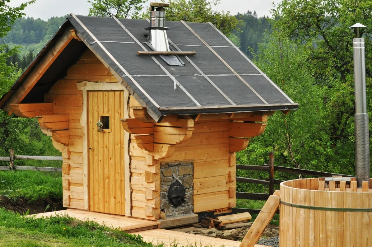 Malá saunička z masivu